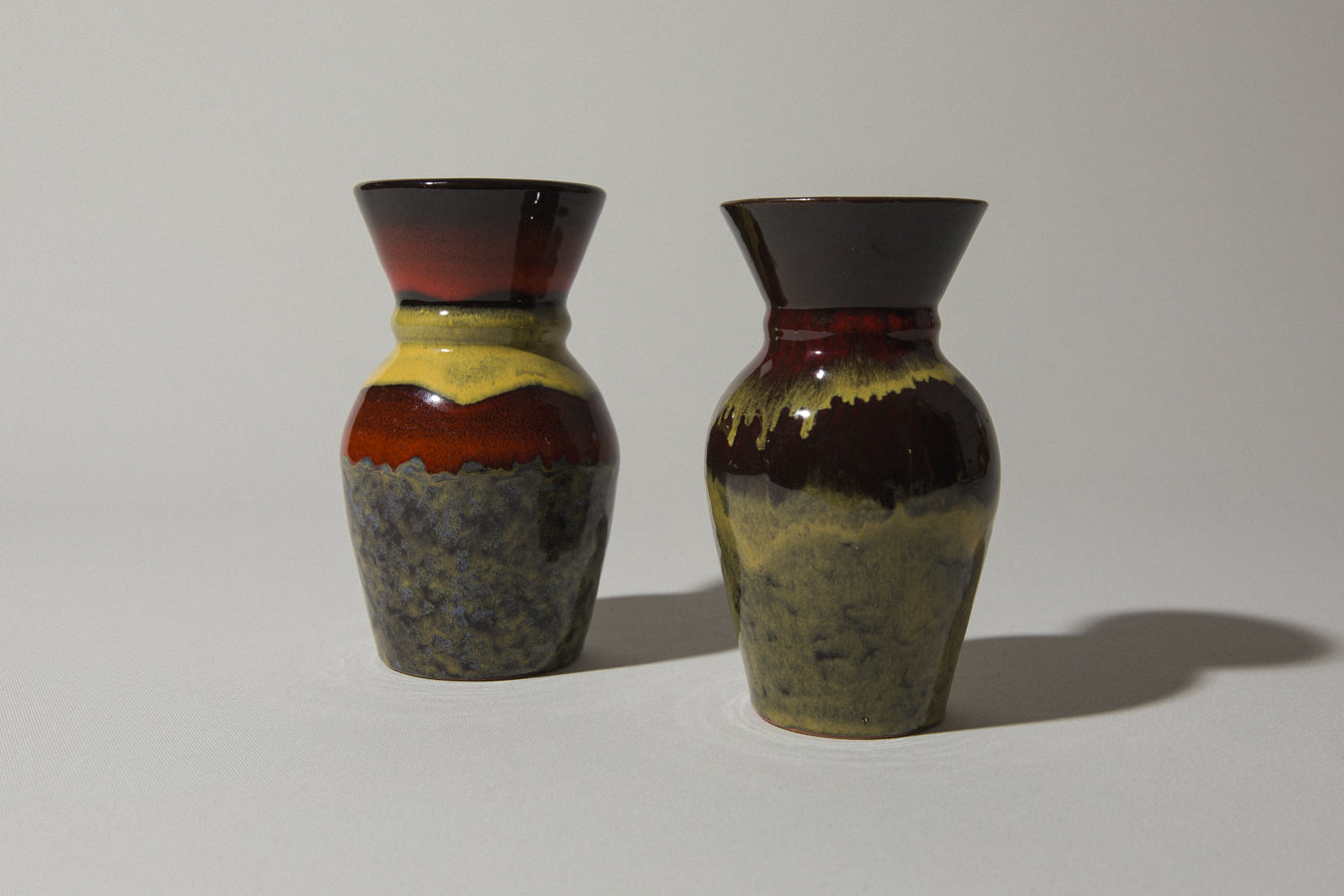 Set of two ceramic VASES