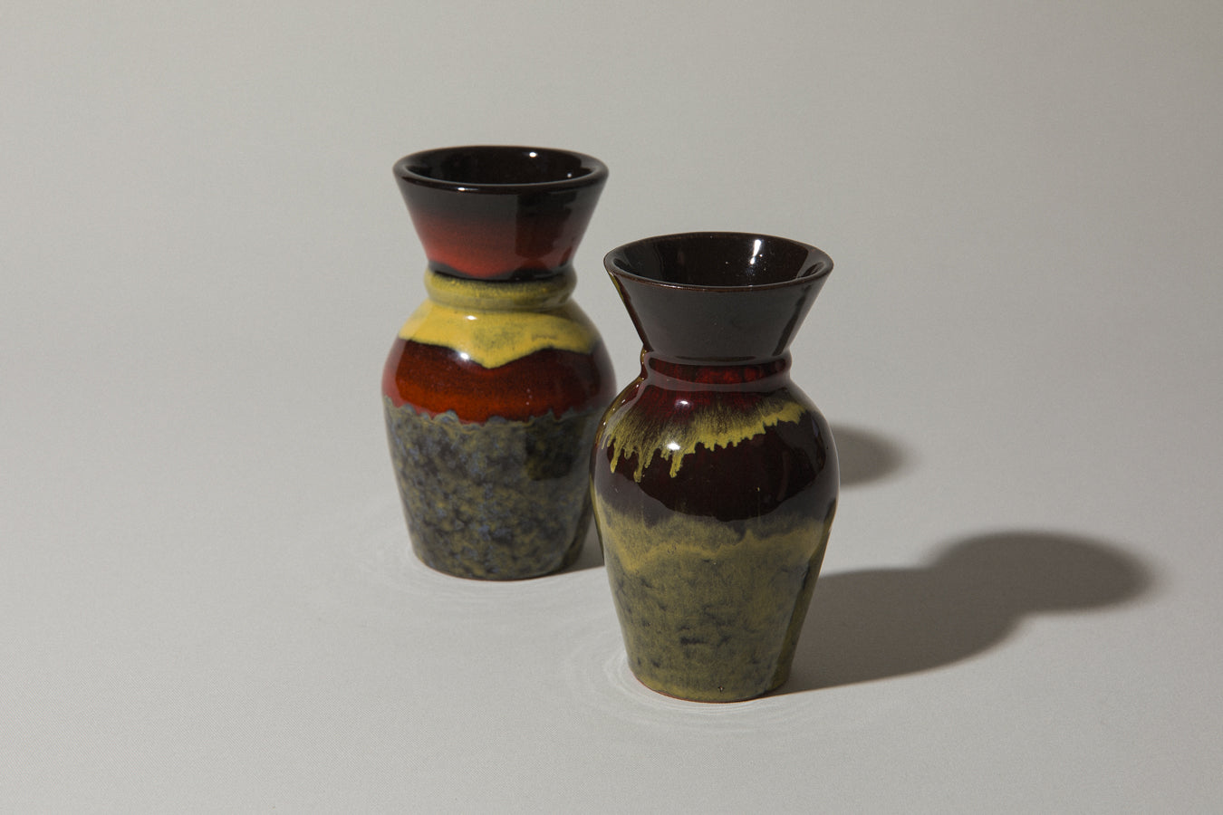 Set of two ceramic VASES