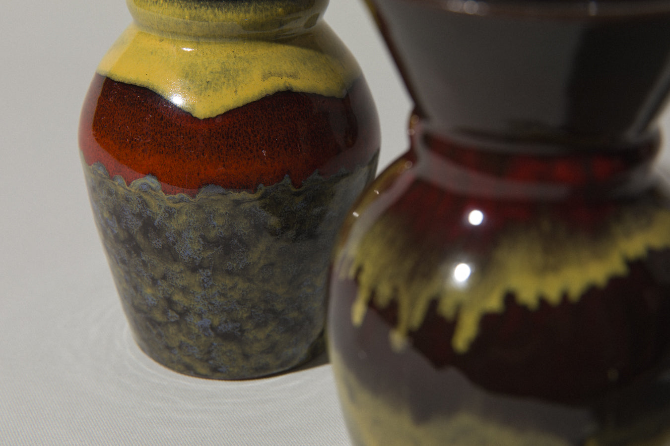 Set of two ceramic VASES