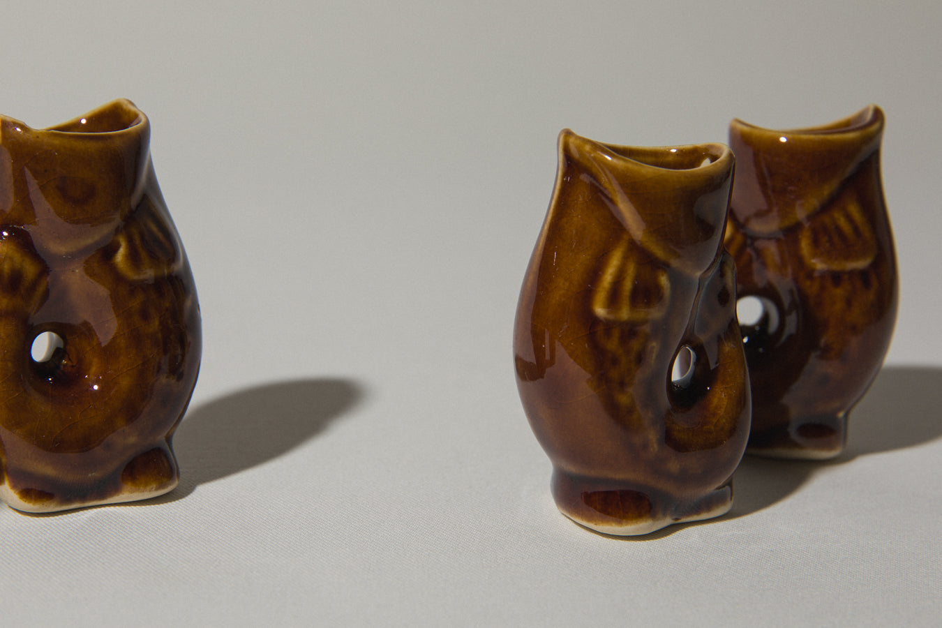 Set of four fish-shaped SHOOTER GLASSES _ 549