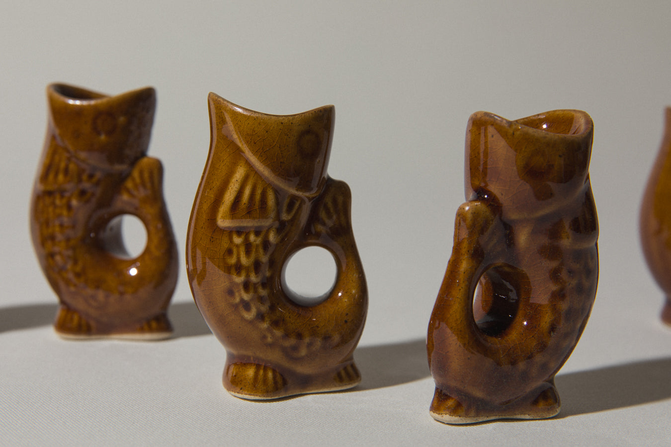 Set of six fish-shaped SHOOTER GLASSES _ 550