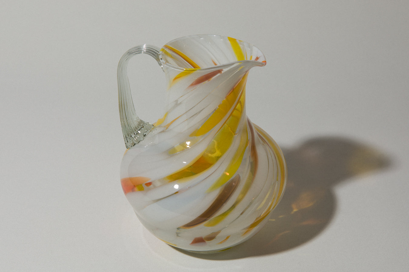 Speckled glass JUG