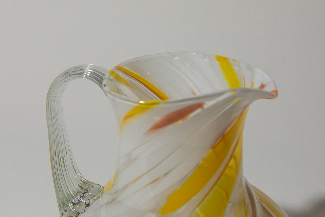 Speckled glass JUG
