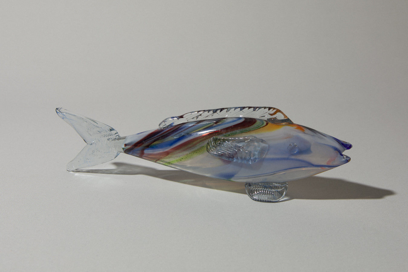 Speckled glass fish SCULPTURE