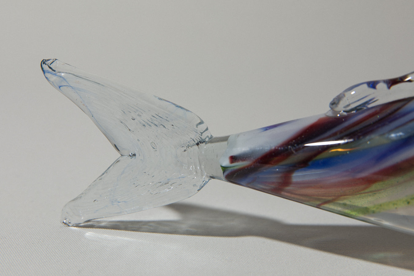 Speckled glass fish SCULPTURE