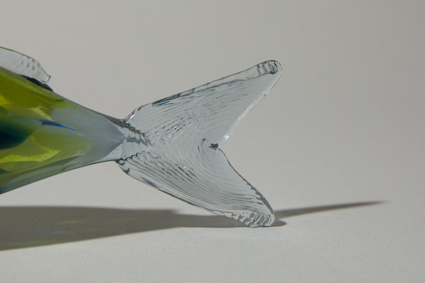 Speckled glass fish SCULPTURE