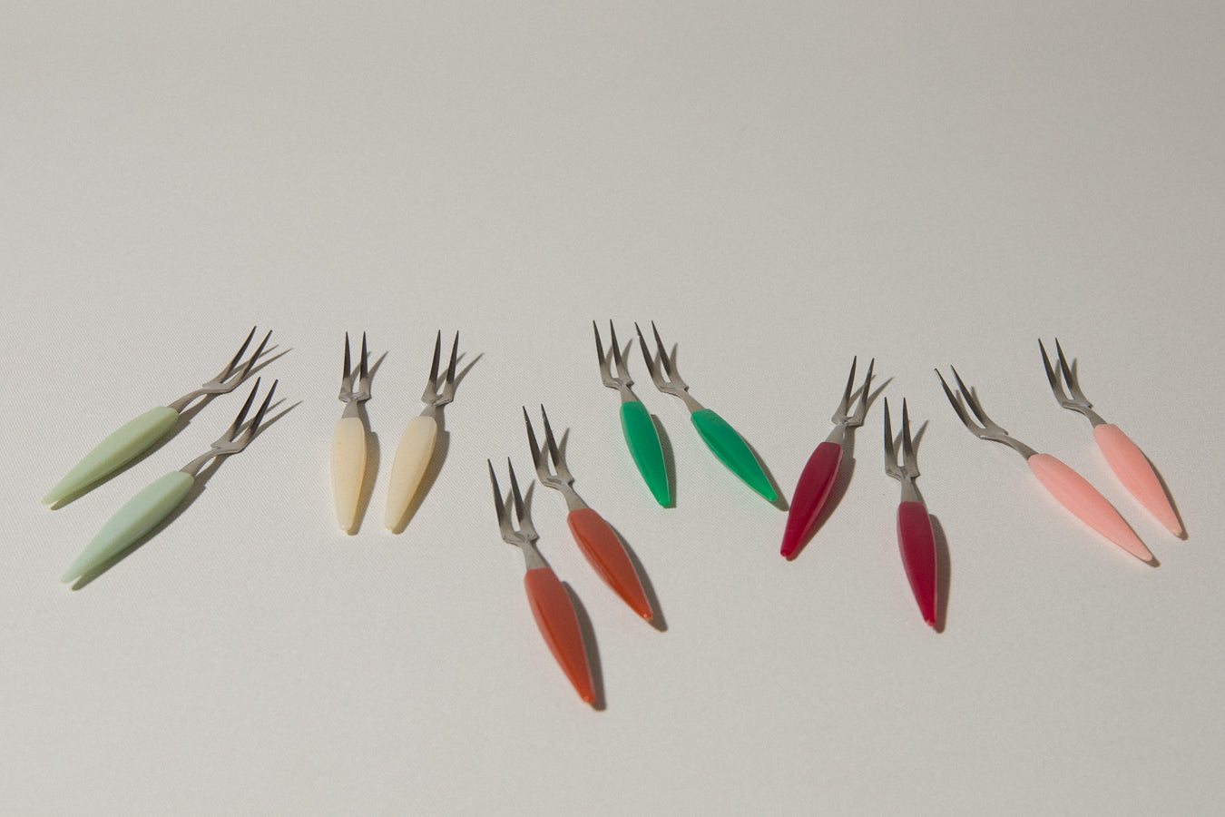 Set of APERITIF FORKS