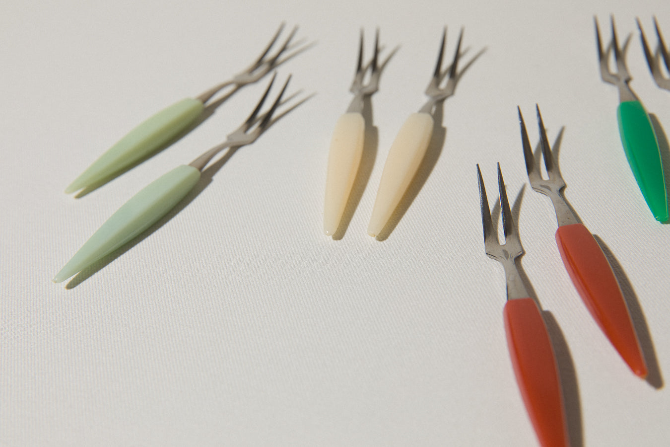 Set of APERITIF FORKS