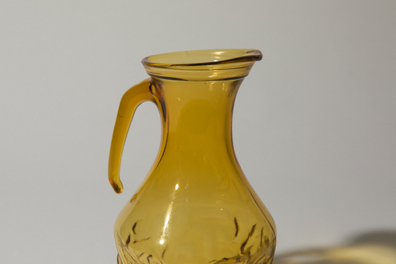Amber glass JUG