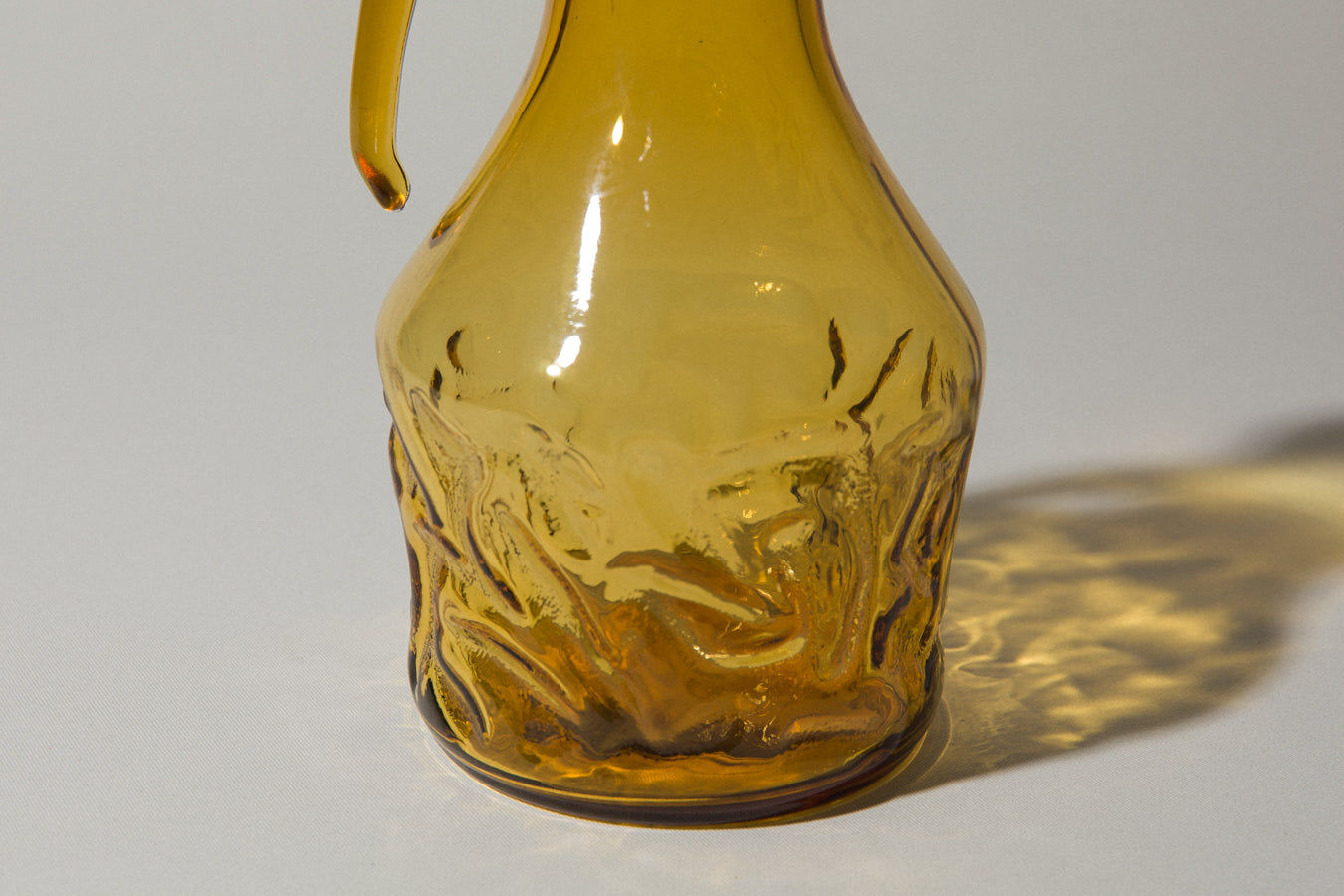 Amber glass JUG