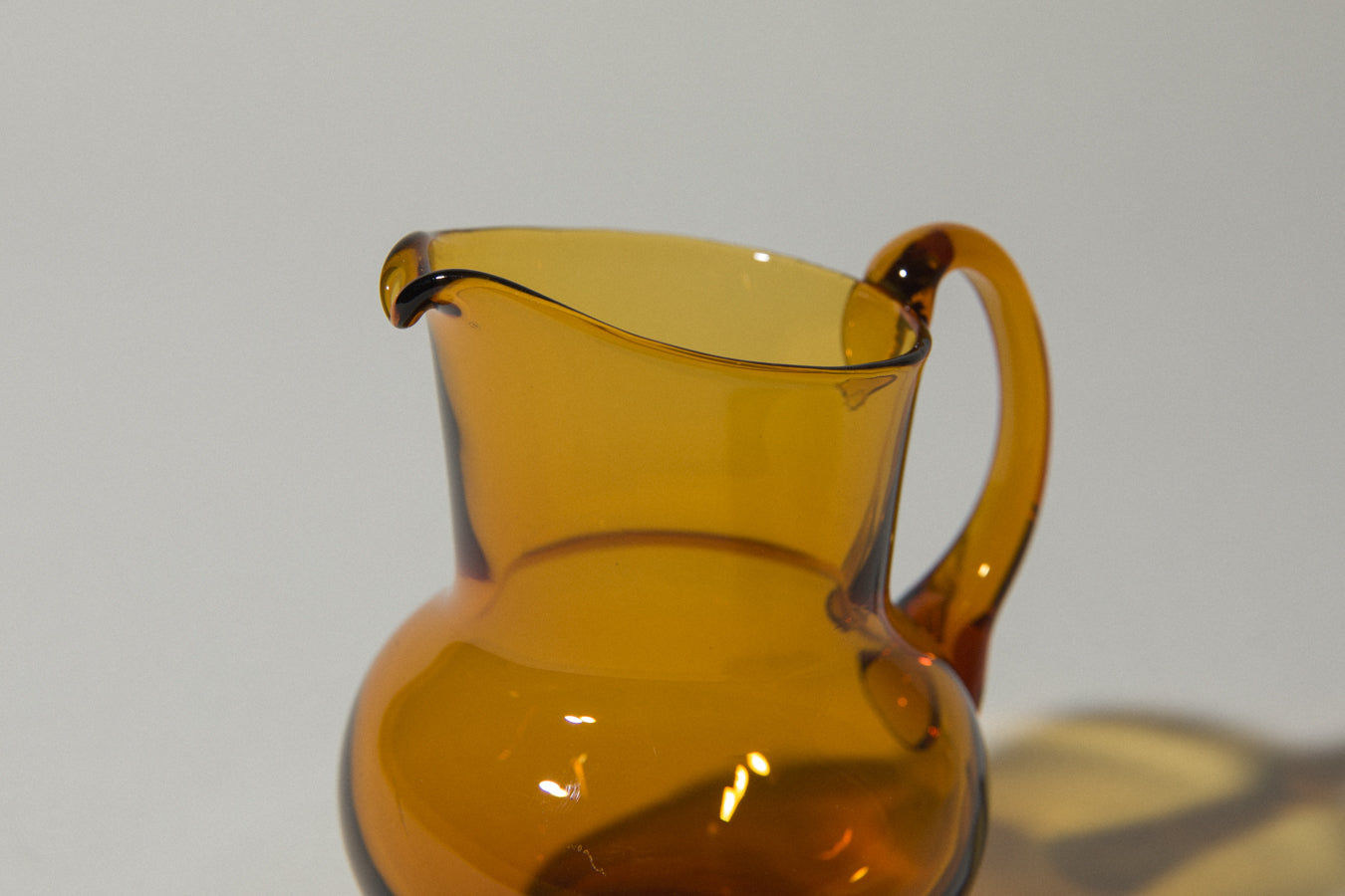 Amber glass JUG