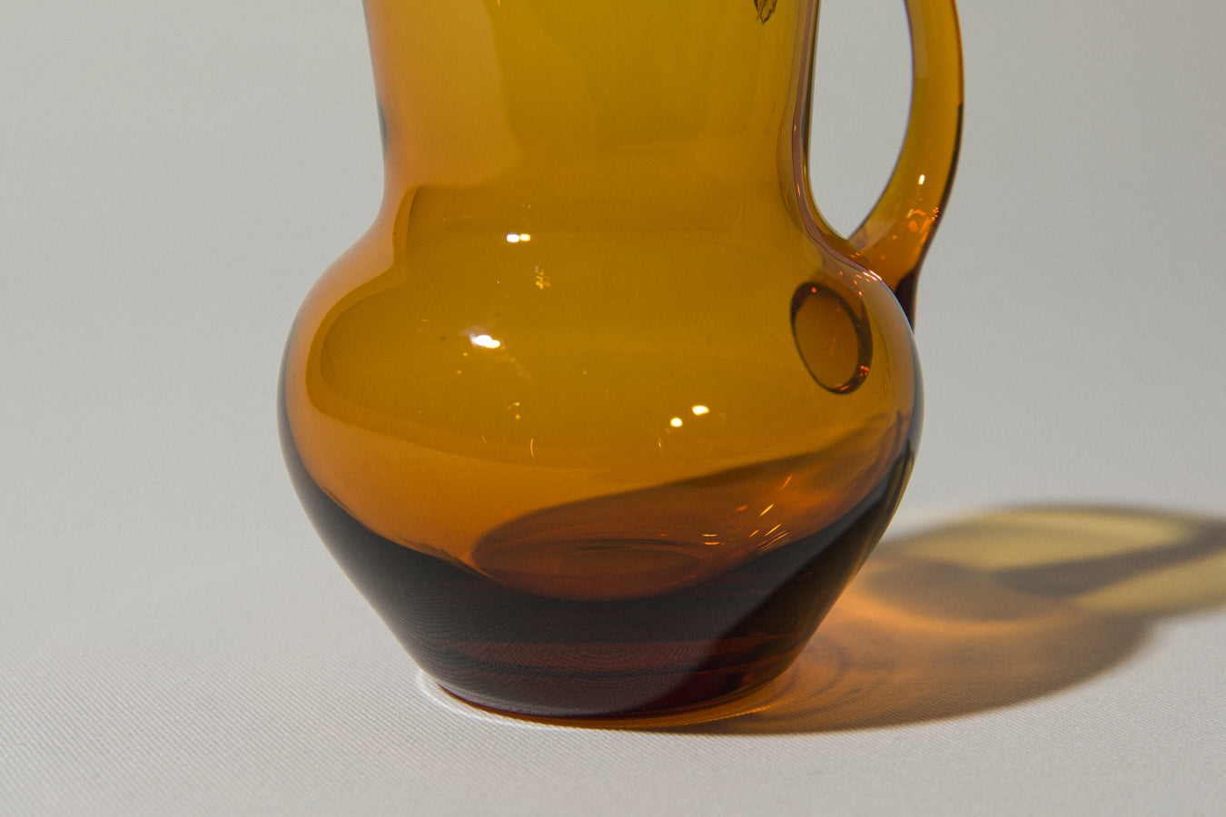 Amber glass JUG