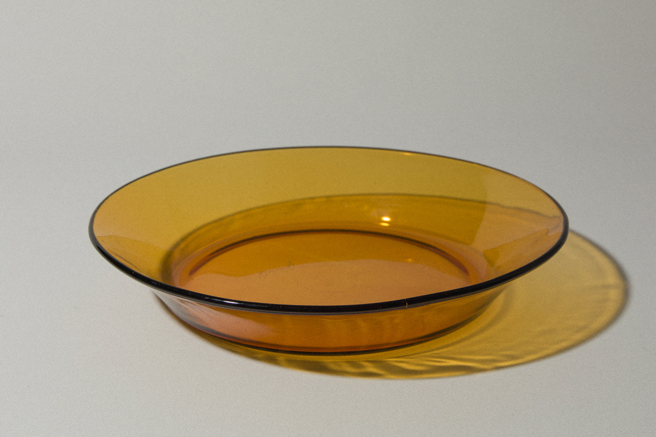 Amber SERVING BOWL