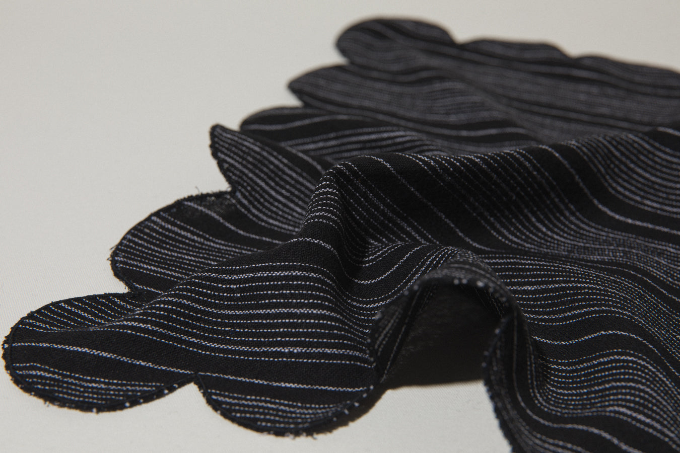 Black striped NAPKINS