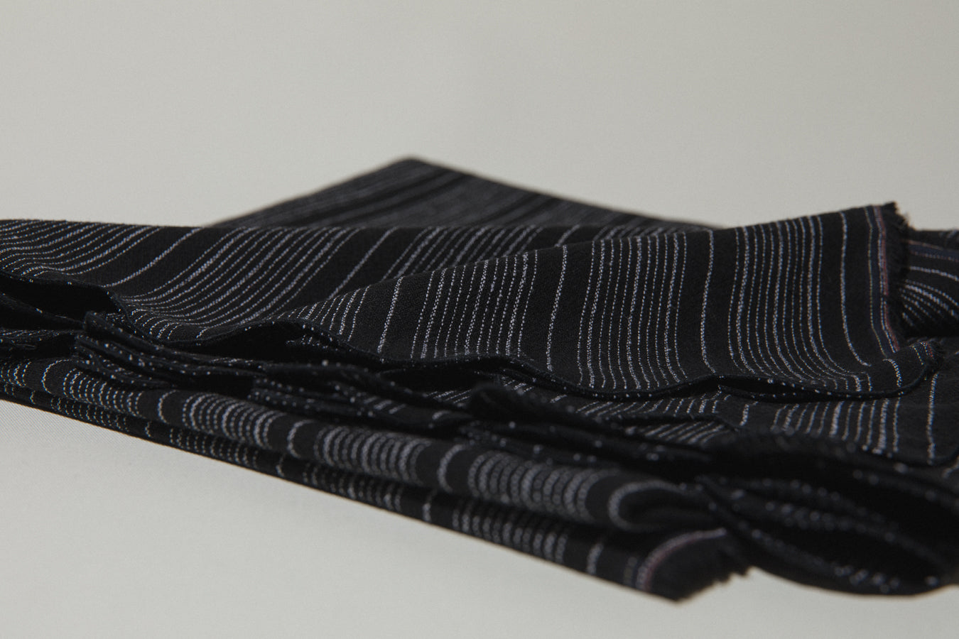Black striped TABLECLOTH