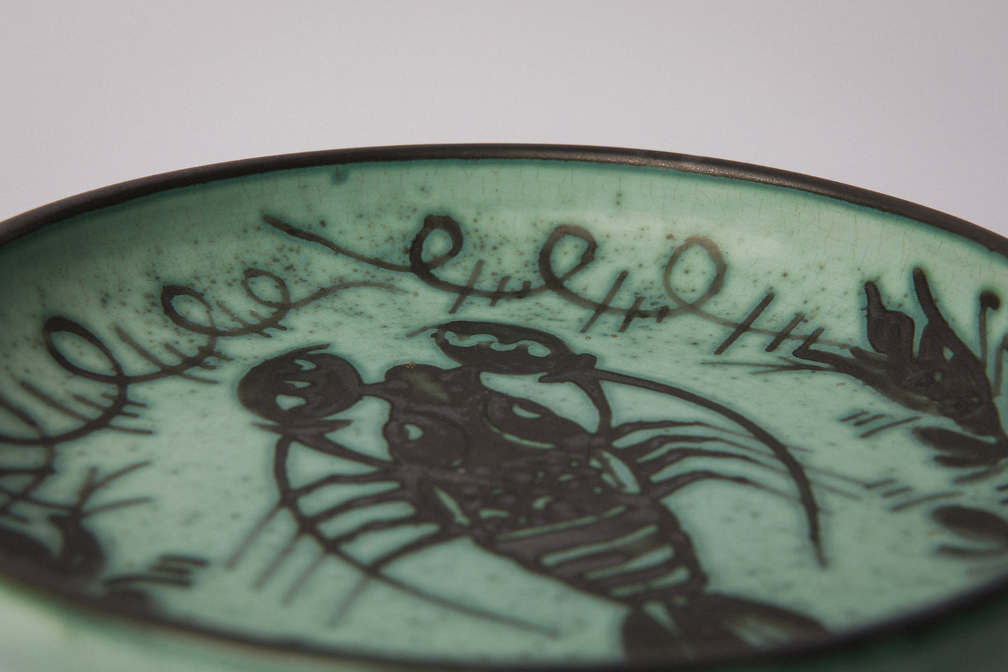 Géza Gorka Losonczi Crab PLATE _ 1323