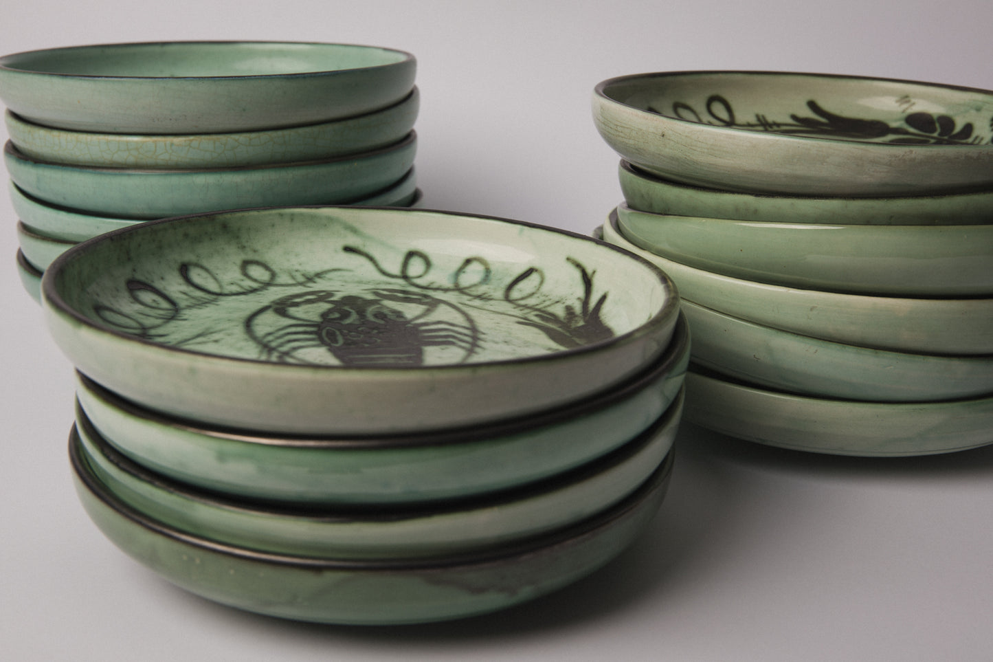 Géza Gorka Losonczi Crab PLATE _ 1323