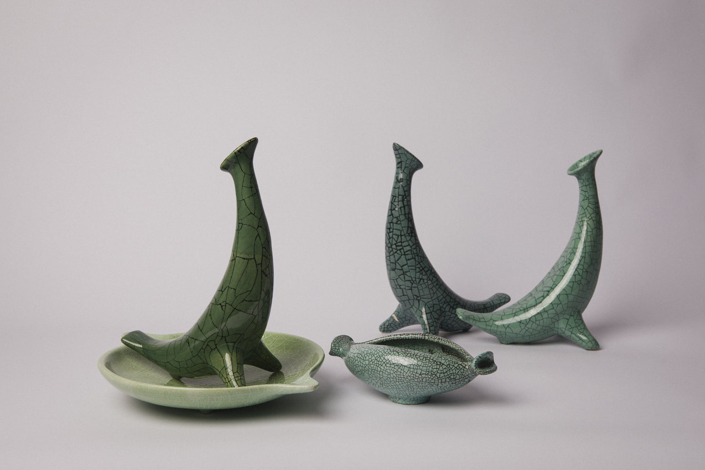 Géza Gorka Seal VASE - Iparművészeti Vállalat Edition _ 1316