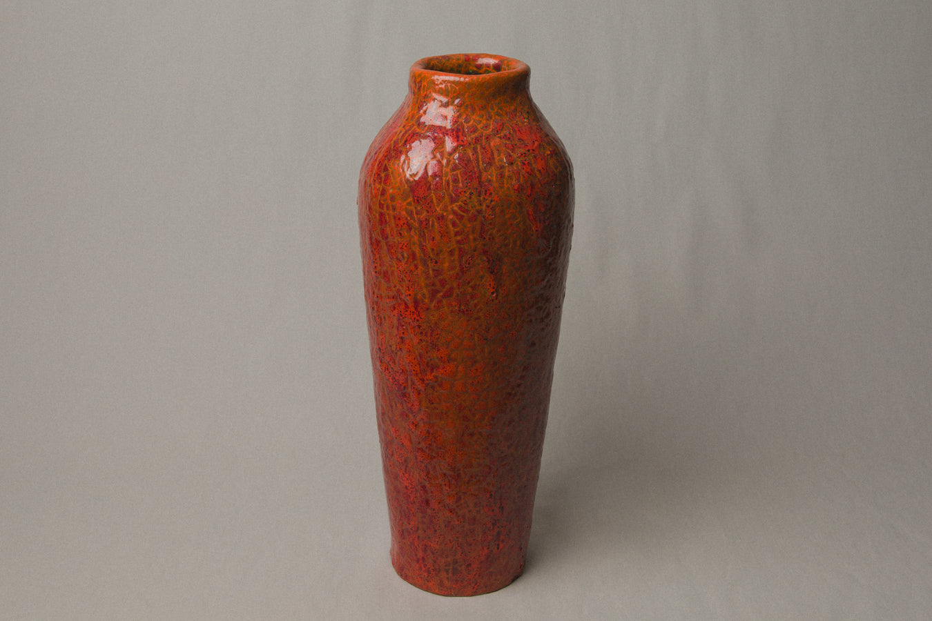 Large FLOOR VASE by Pesthidegkút Ceramics Factory _ 980