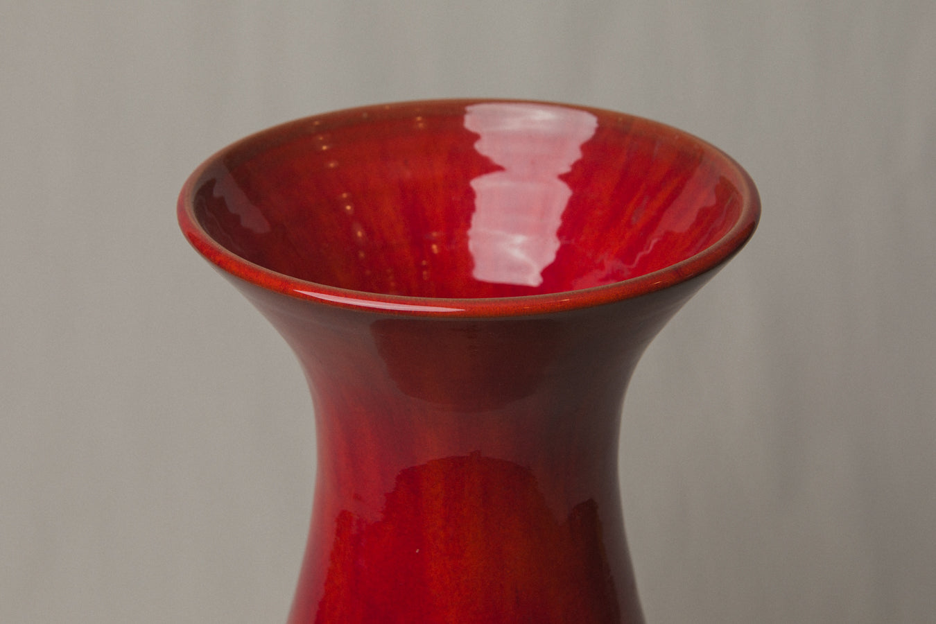 Red FLOORVASE by Éva Bod _ 1001