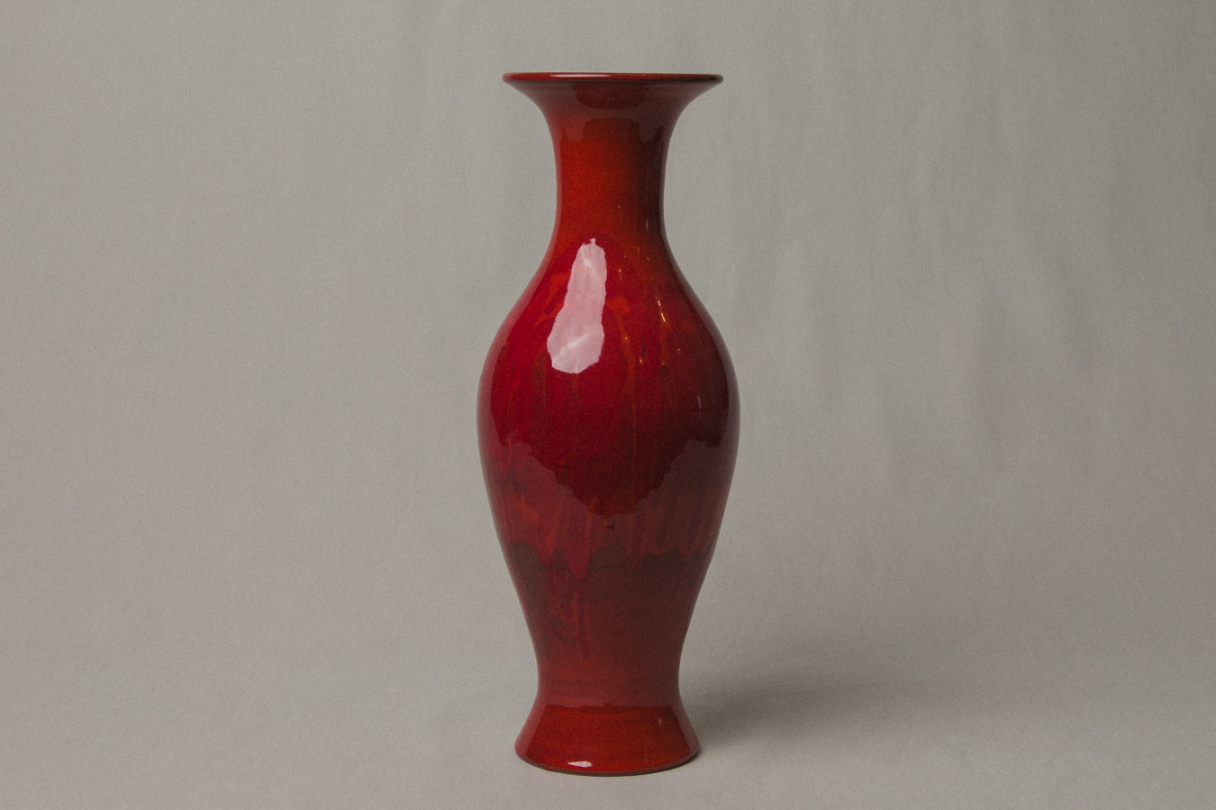 Red FLOORVASE by Éva Bod _ 1002