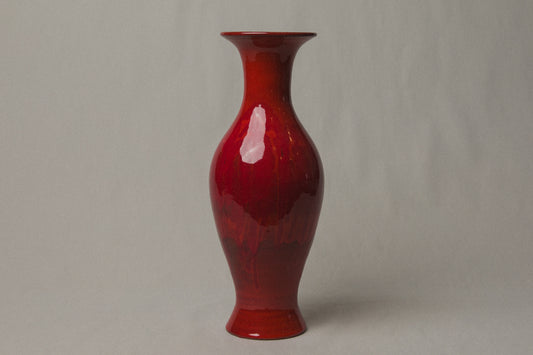 Red FLOORVASE by Éva Bod _ 1002