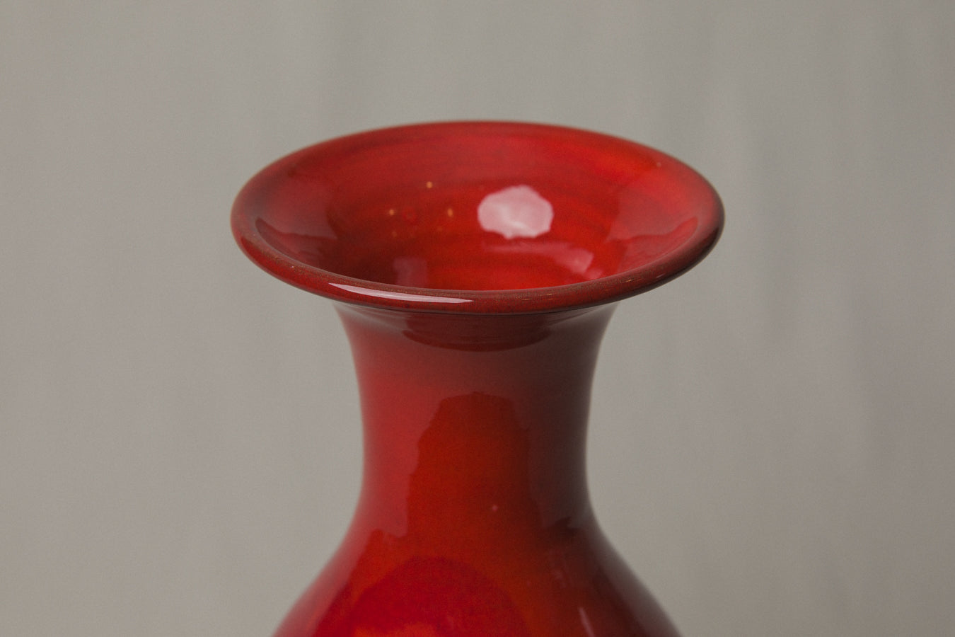 Red FLOORVASE by Éva Bod _ 1002