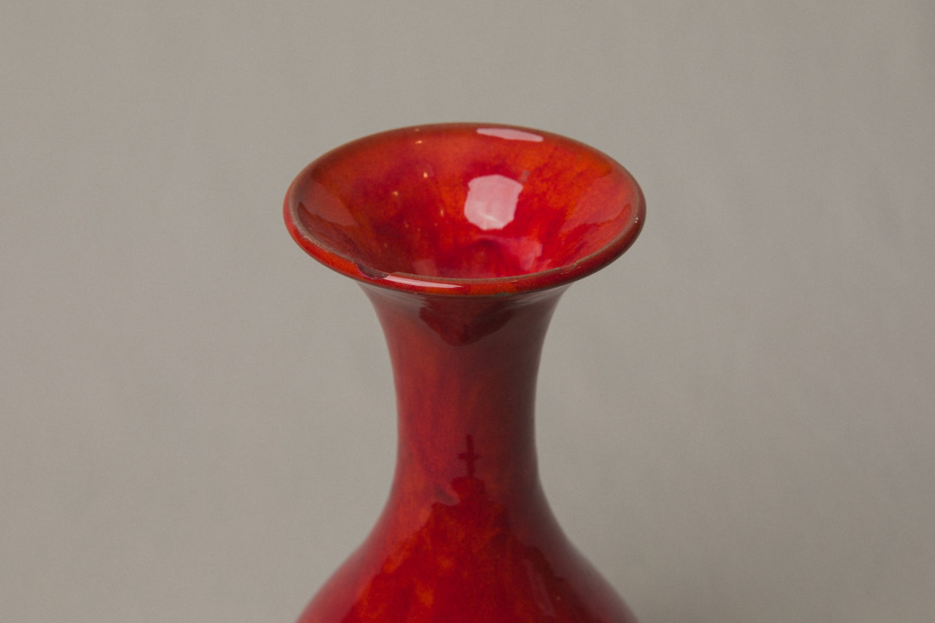 Red FLOORVASE by Éva Bod _ 1003