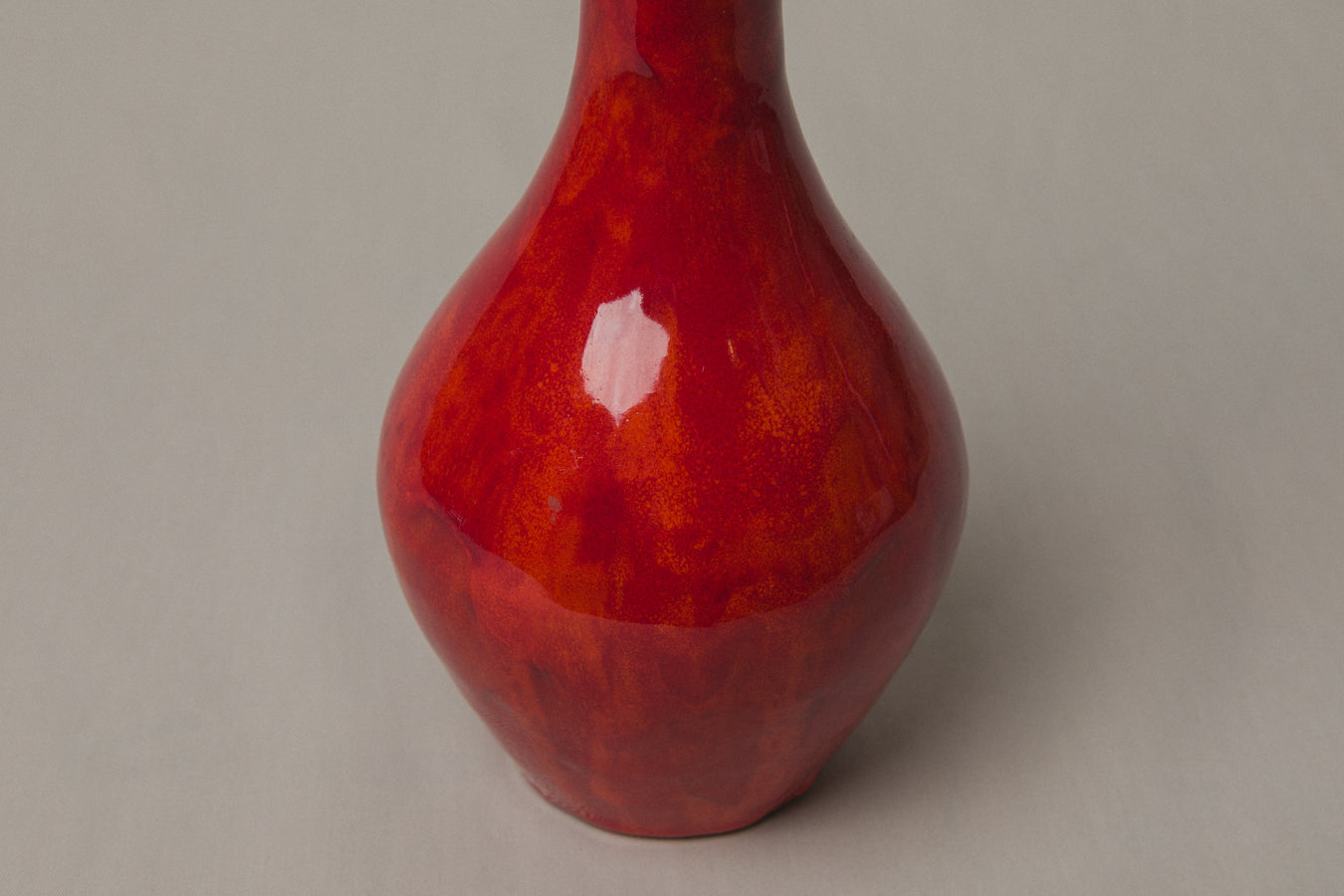 Red FLOORVASE by Éva Bod _ 1003