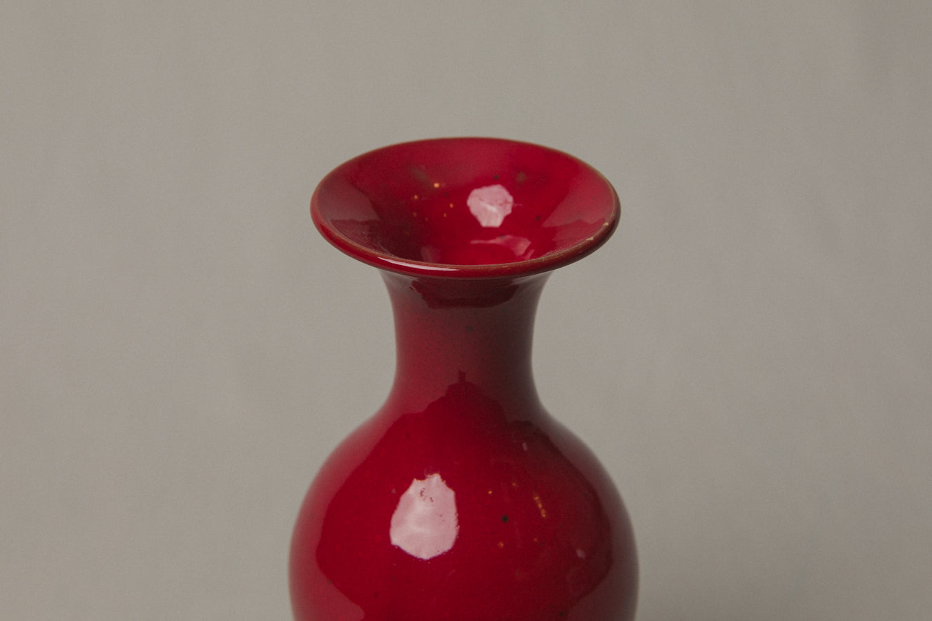 Red FLOORVASE by Éva Bod _ 1004