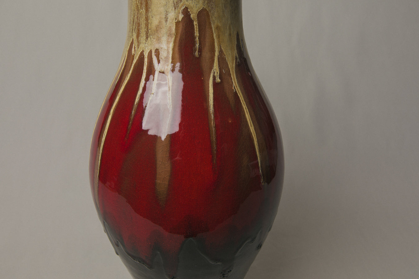 Large FLOOR VASE by Éva Bod _ 1014