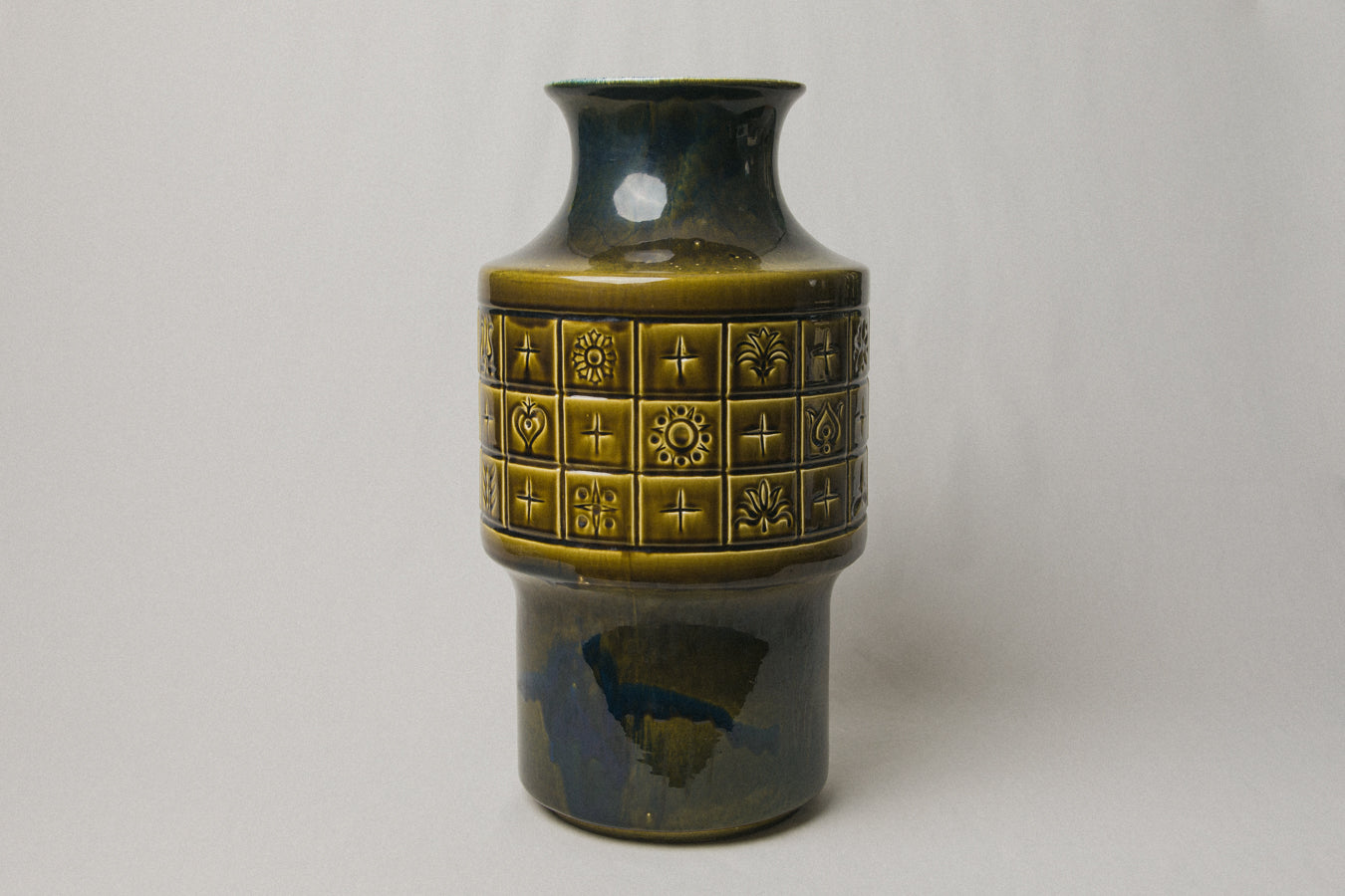 Dark green FLOOR VASE _ 1018