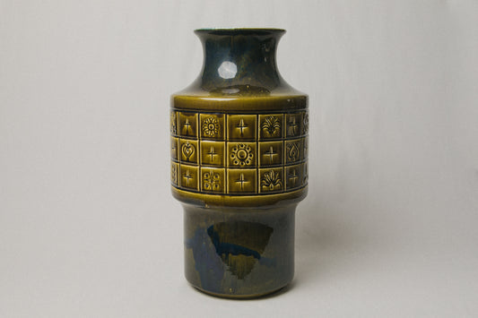 Dark green FLOOR VASE _ 1018