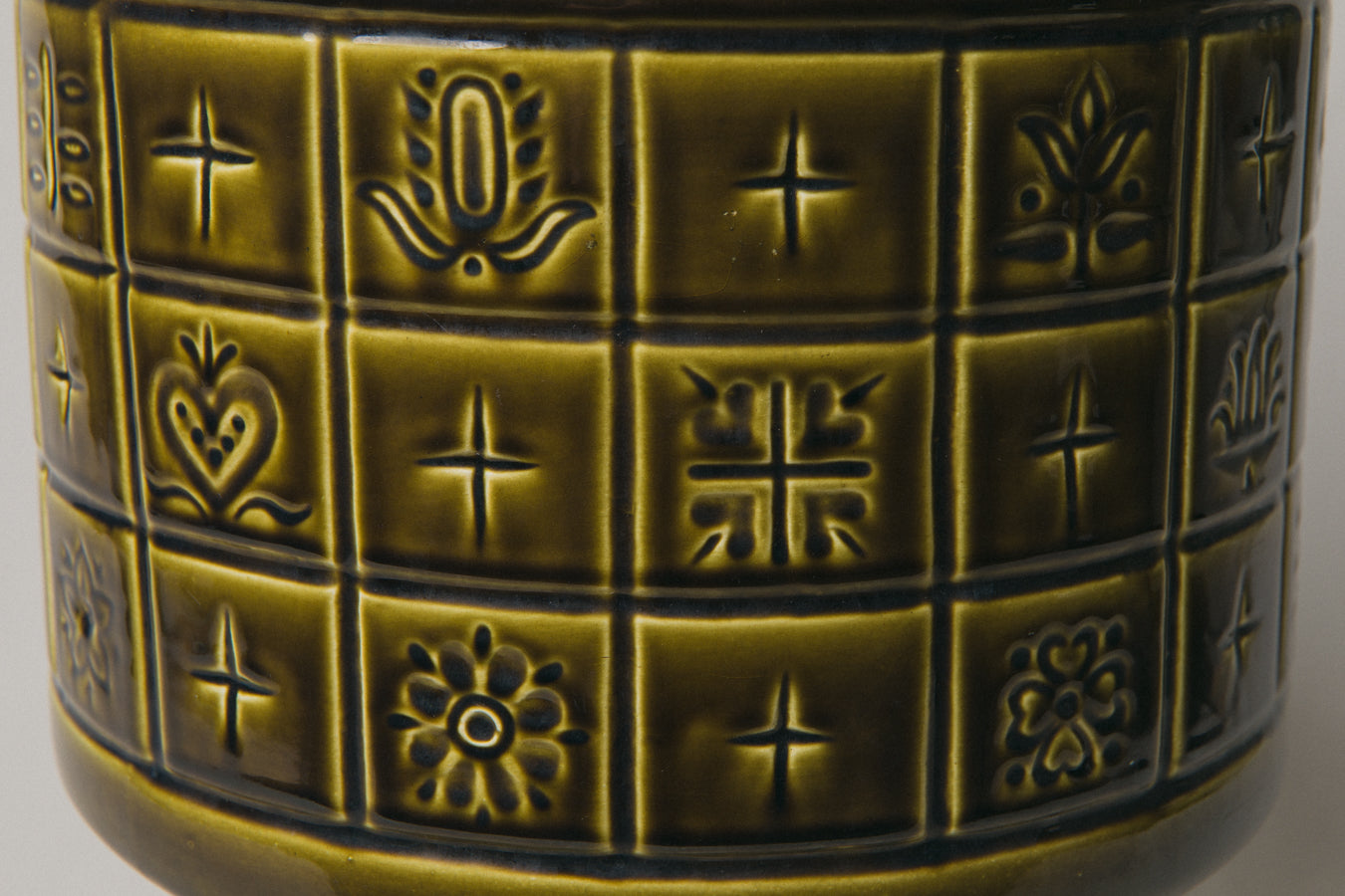 Dark green FLOOR VASE _ 1019