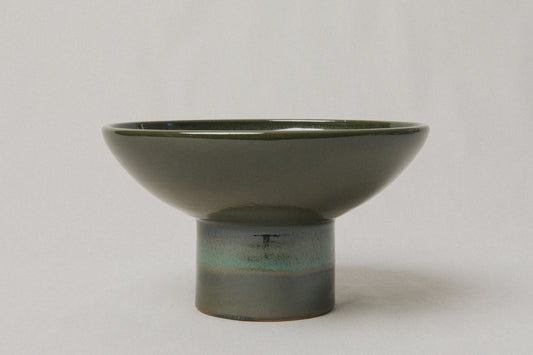 Footed ceramic BOWL _ 1042