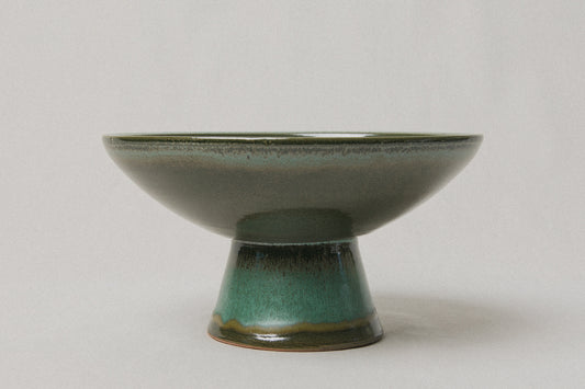Footed ceramic BOWL _ 1043