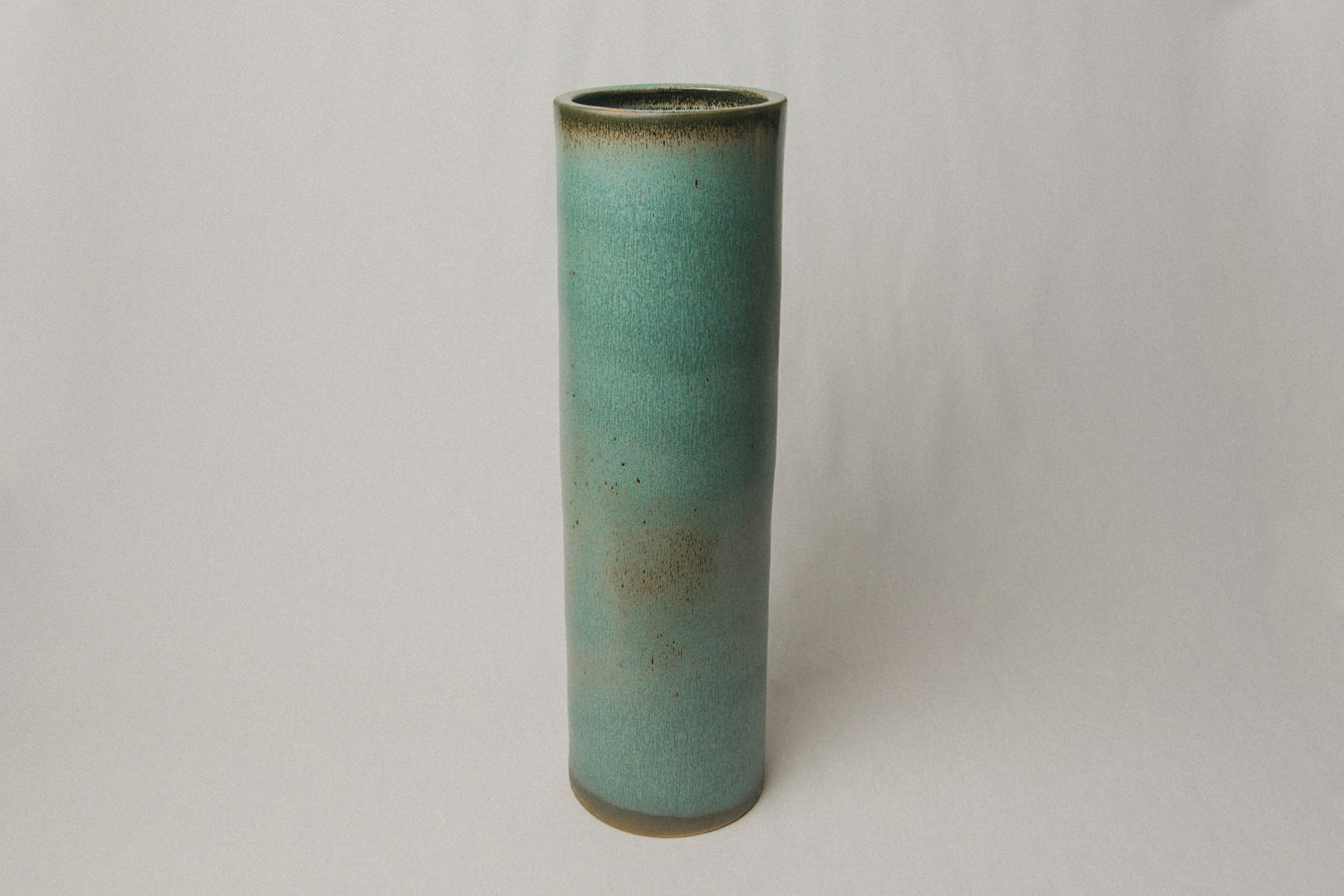 Tall cylinder ceramic VASE _ 1058