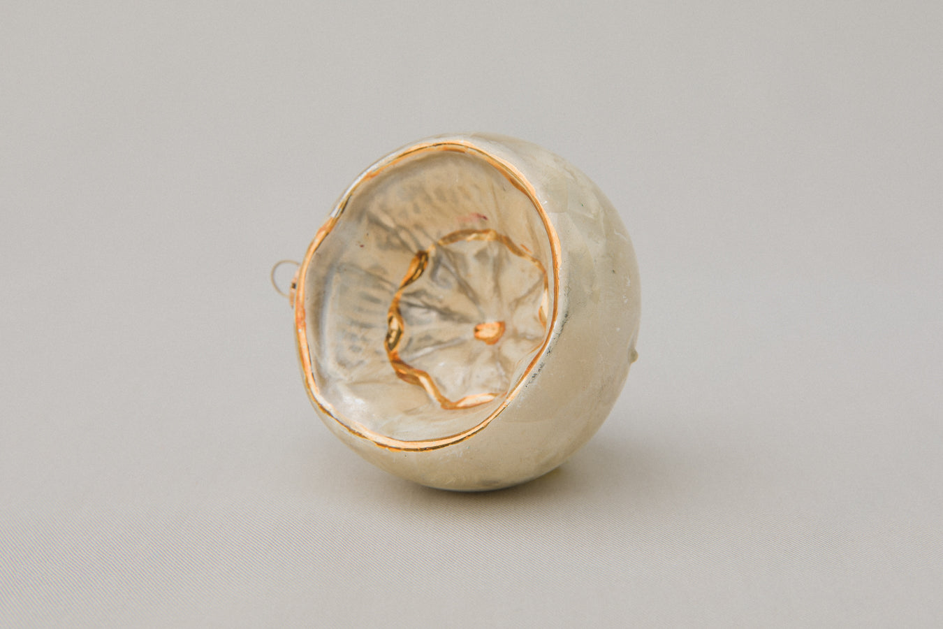 Vintage reflex GLASS ORNAMENT _ 1077