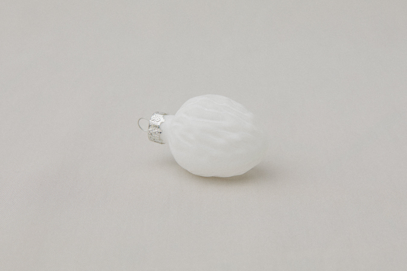 White walnut glass ORNAMENT _ 1130