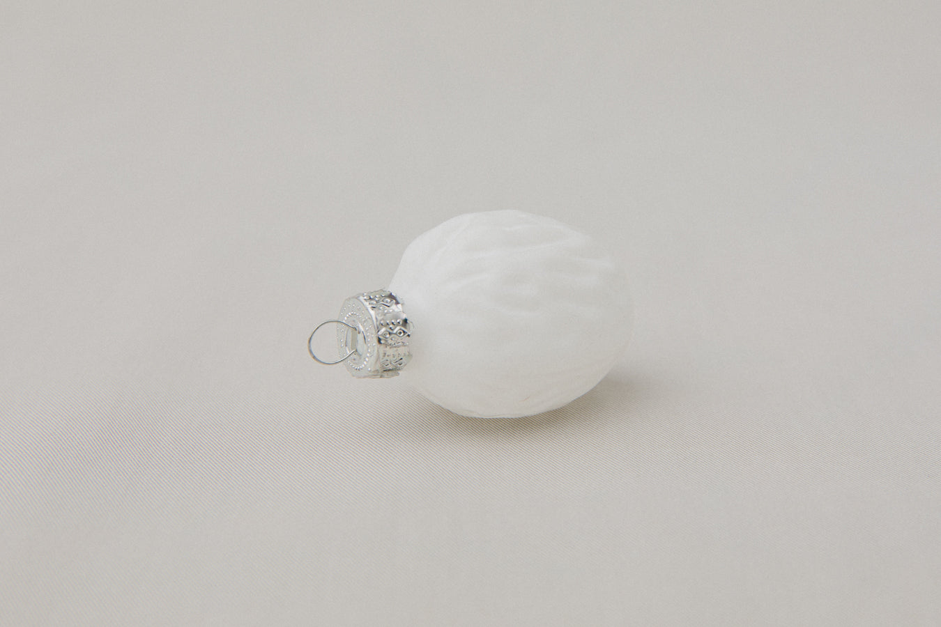 White walnut glass ORNAMENT _ 1130