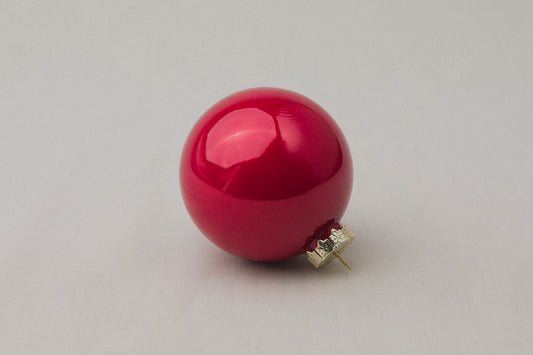 Red glass ball ORNAMENT _ 1150
