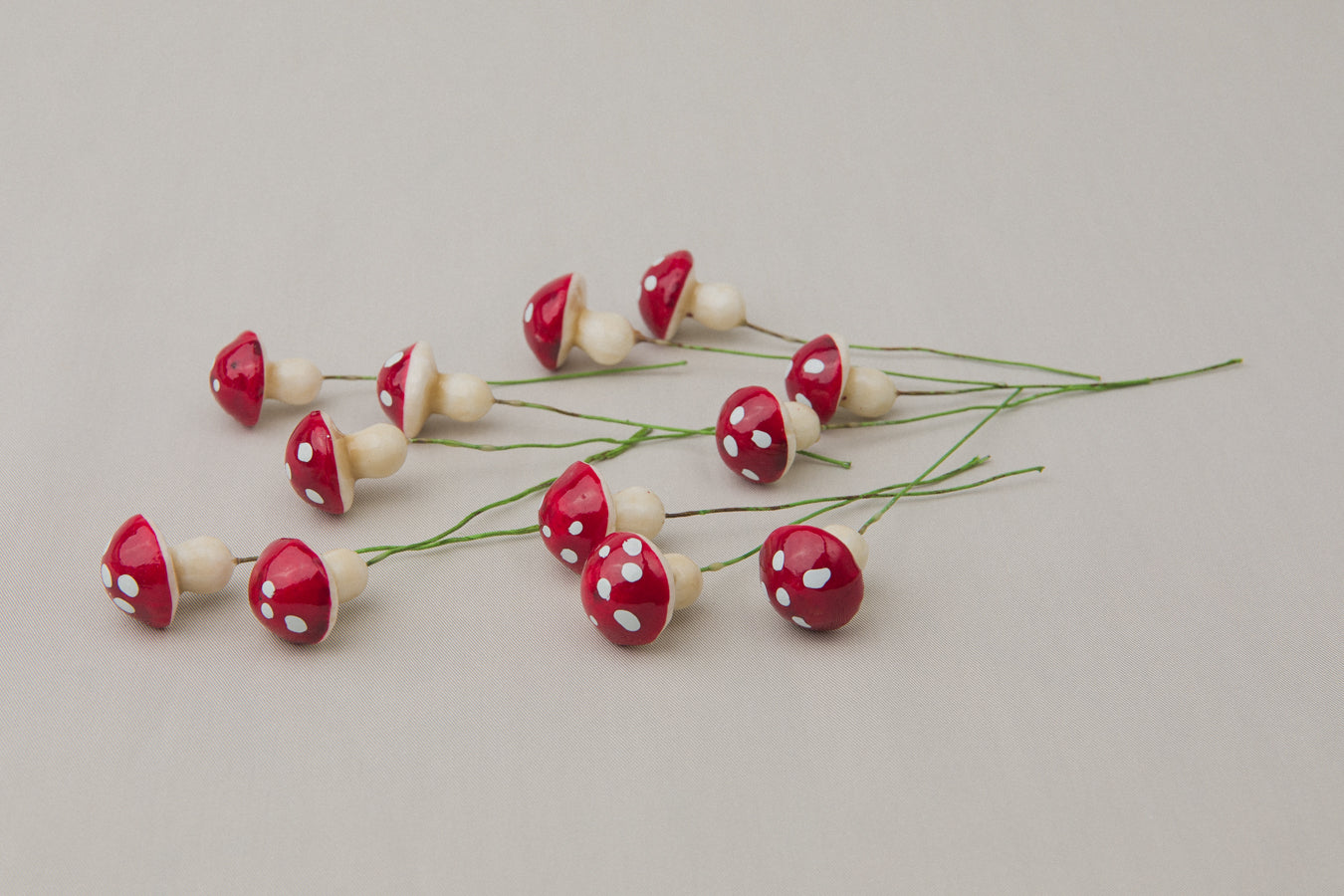 Small red mushroom ORNAMENTS