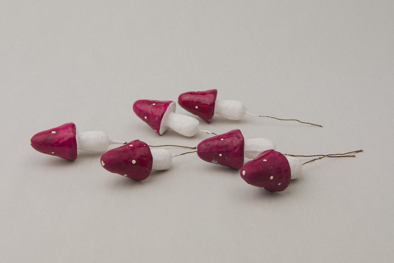 Large red mushroom ORNAMENTS