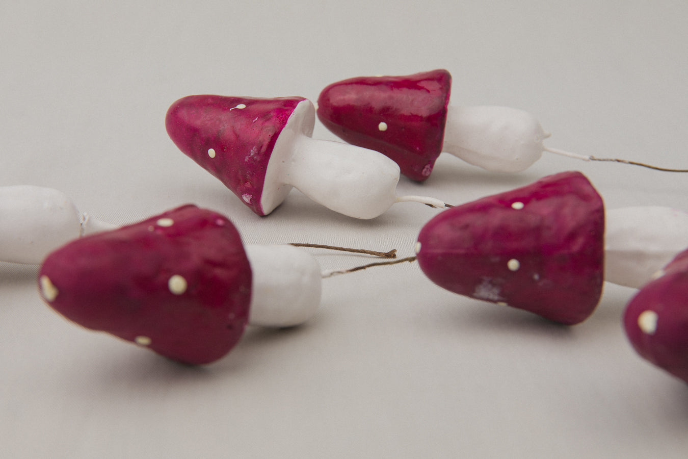 Large red mushroom ORNAMENTS