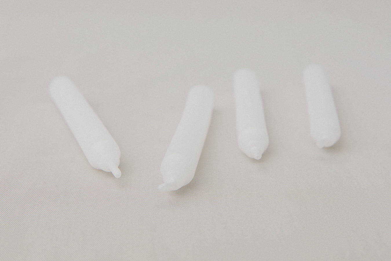 Pack of six straight CANDLE XS