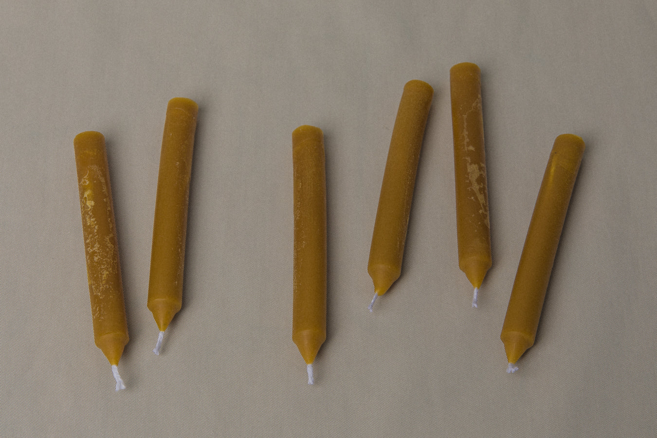 Beeswax CANDLE set of six