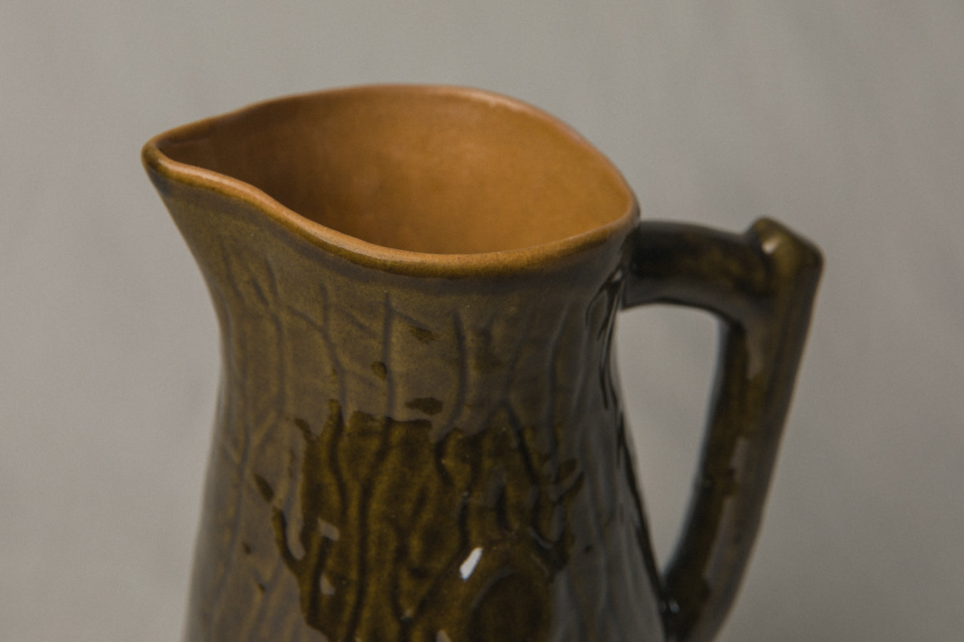 Tree bark PITCHER _ 1181