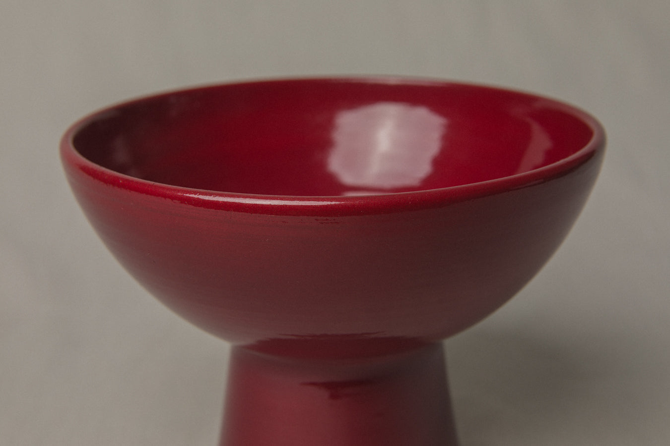 Footed ceramic BOWL _ 1197