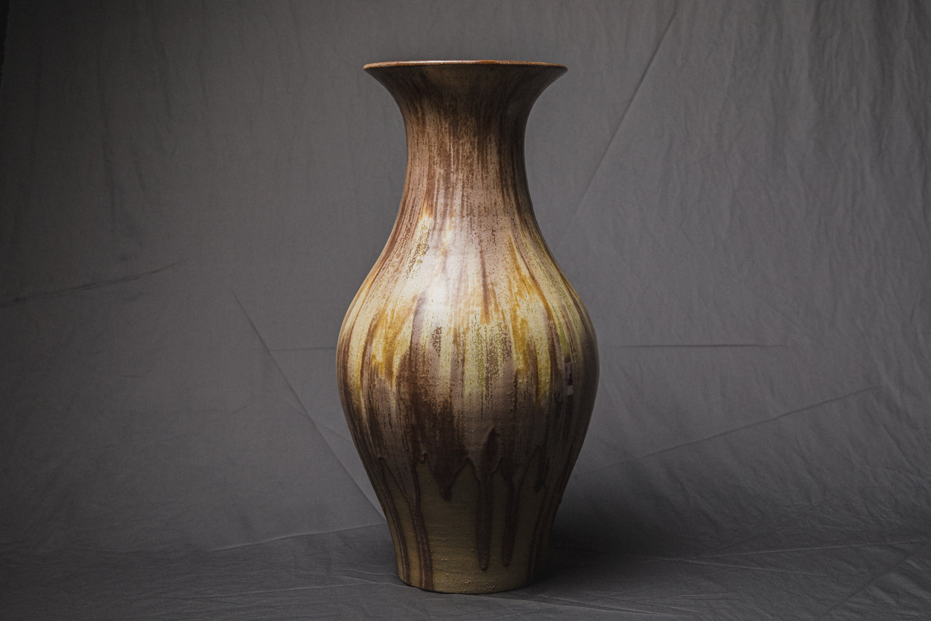 Large FLOOR VASE by Éva Bod _ 895