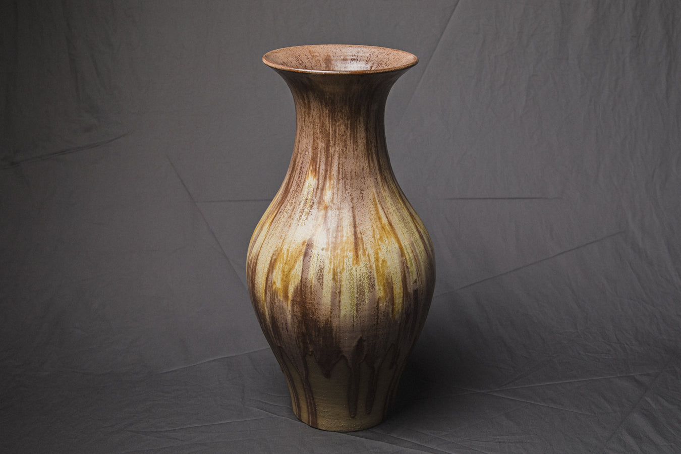 Large FLOOR VASE by Éva Bod _ 895